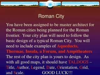 Roman City