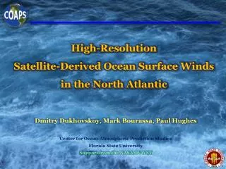 High-Resolution Satellite-Derived Ocean Surface Winds in the North Atlantic