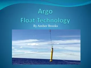 Argo Float Technology