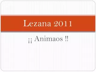 lezana 2011