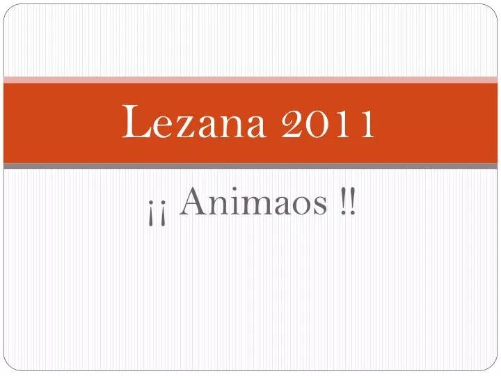 lezana 2011