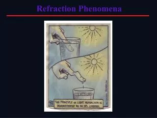 Refraction Phenomena