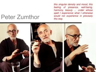 Peter Zumthor