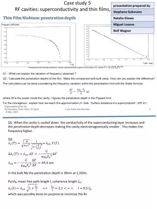 In the bulk Nb the penetration depth is 39nm at 1,3GHz.