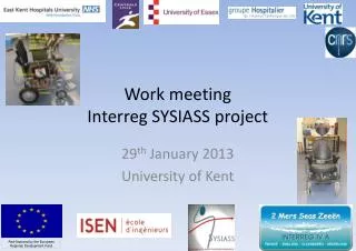 Work meeting Interreg SYSIASS project