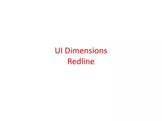 UI Dimensions Redline