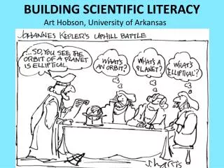 BUILDING SCIENTIFIC LITERACY