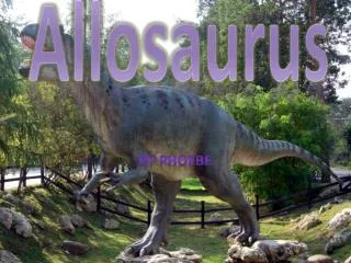 A llosaurus
