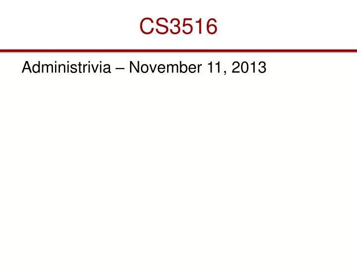 cs3516
