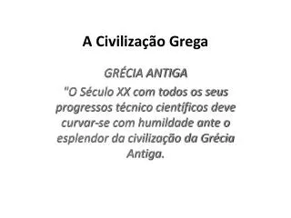 a civiliza o grega