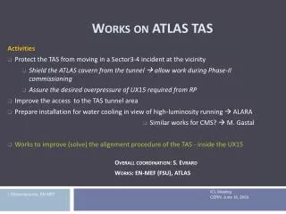 Works on ATLAS TAS