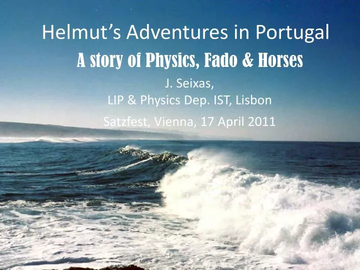 helmut s adventures in portugal