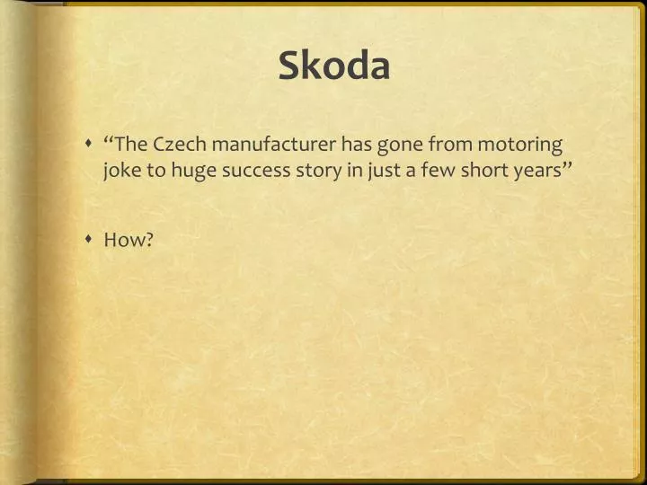 skoda