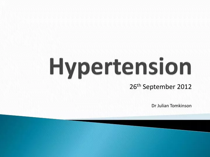 hypertension