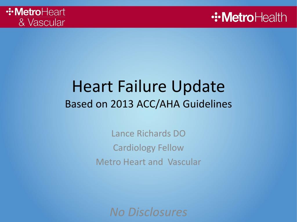 PPT - Heart Failure Update Based on 2013 ACC/AHA Guidelines PowerPoint ...