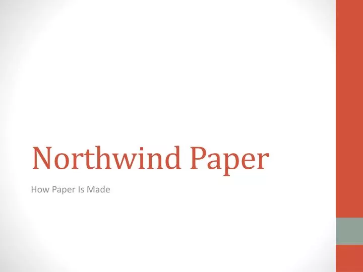 northwind paper