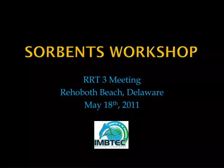 sorbents workshop