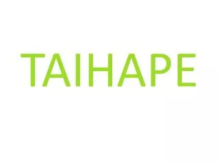 TAIHAPE