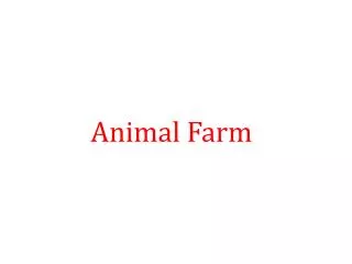 Animal Farm