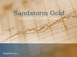 Sandstorm Gold
