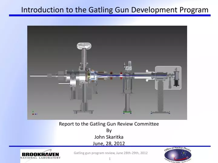 introduction to the gatling gun development program