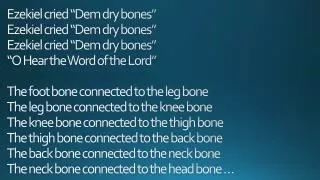 Dry Bones