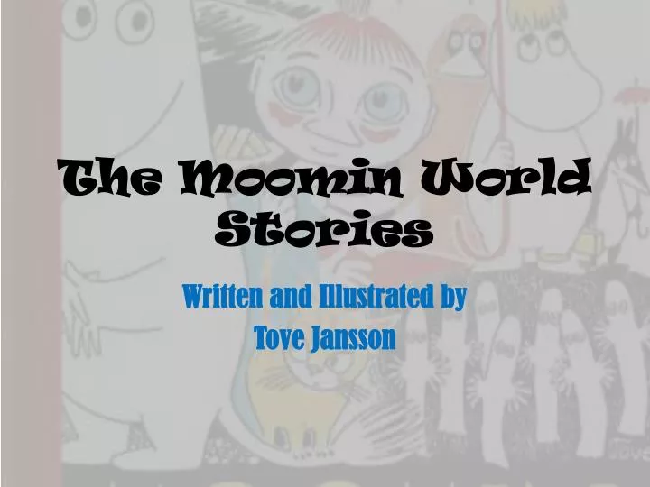 the moomin world stories