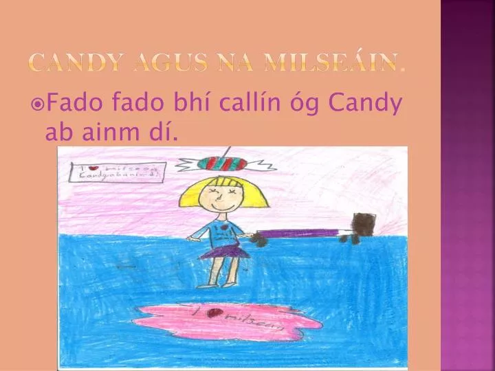 candy agus na milse in