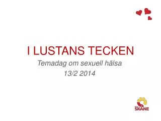 i lustans tecken