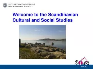 Welcome to the Scandinavian Cultural and Social Studies