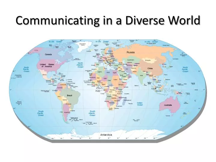 communicating in a diverse world