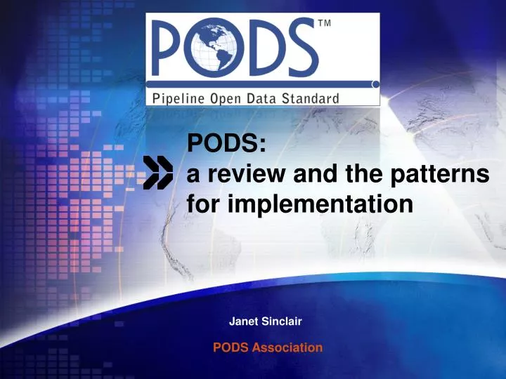 pods a review and the patterns for implementation