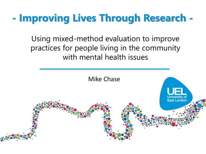 improving lives through research