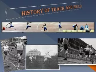 History of Track and Field