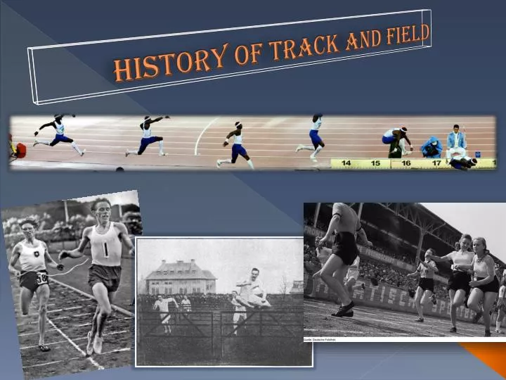 history of track and field