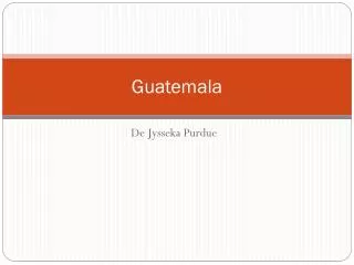 guatemala