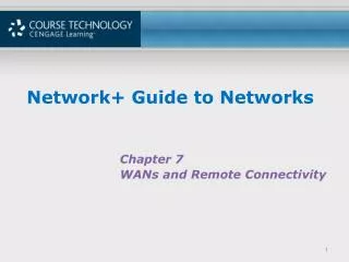 Network+ Guide to Networks