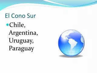 el cono sur
