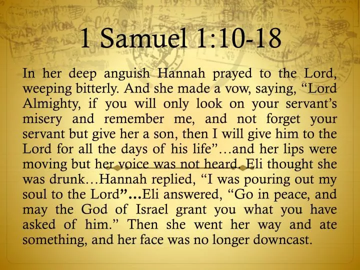 1 samuel 1 10 18