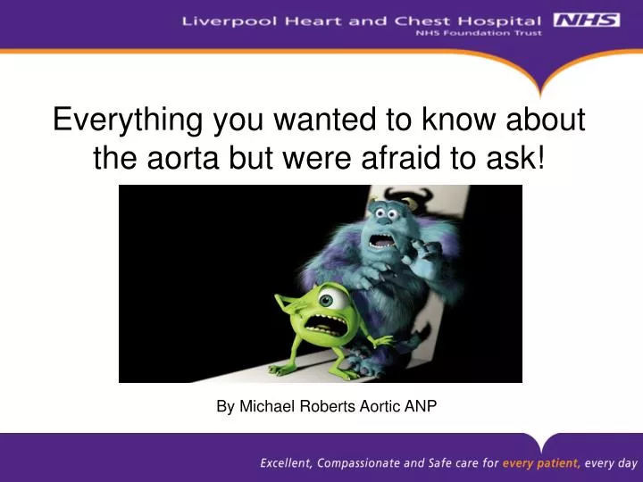 everything you wanted to know about the aorta but were afraid to ask