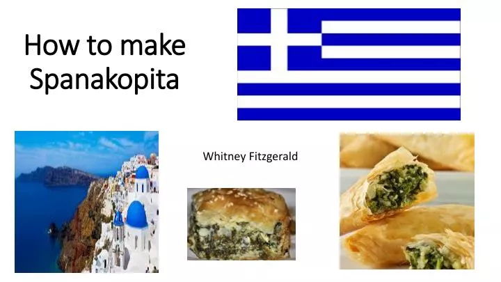 how to make spanakopita