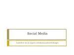 Social Media - slide 1