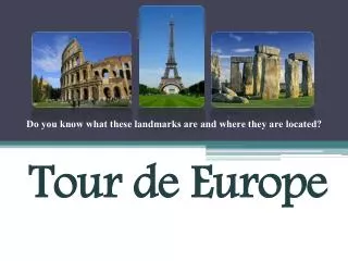 Tour de Europe