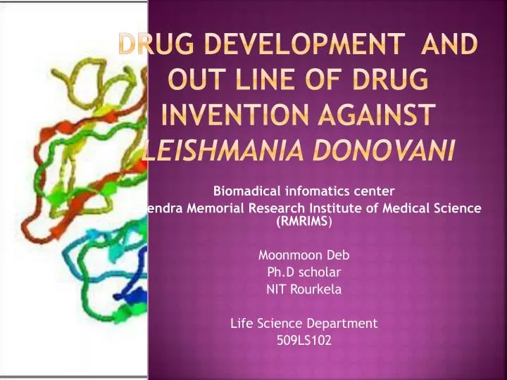drug development and out line of drug invention against leishmania donovani