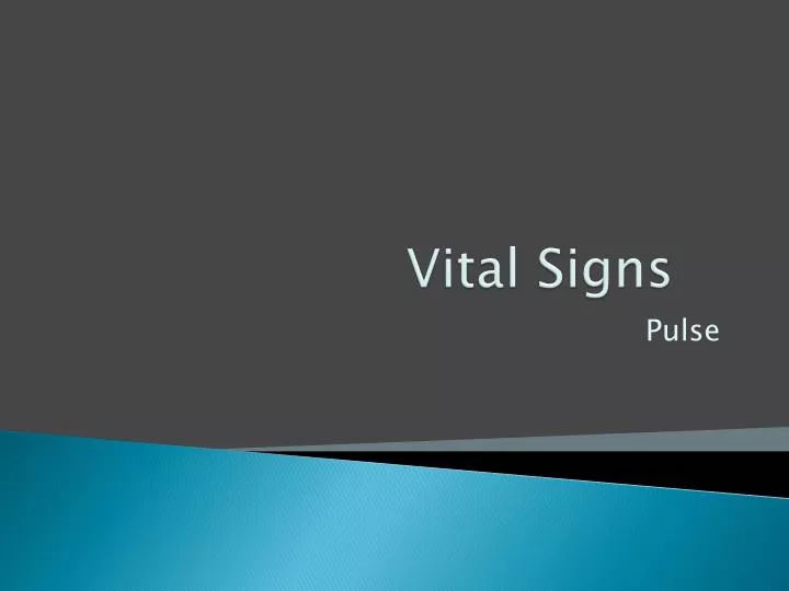 vital signs