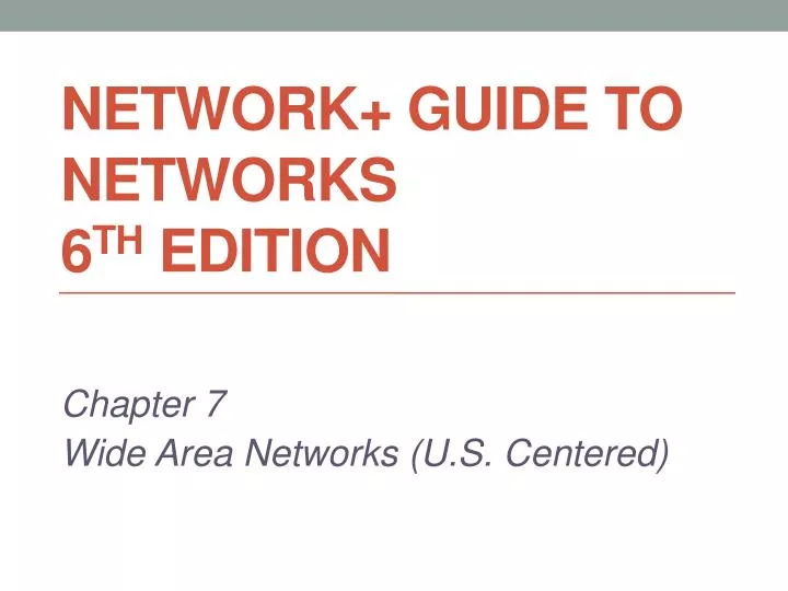 network guide to networks 6 th edition