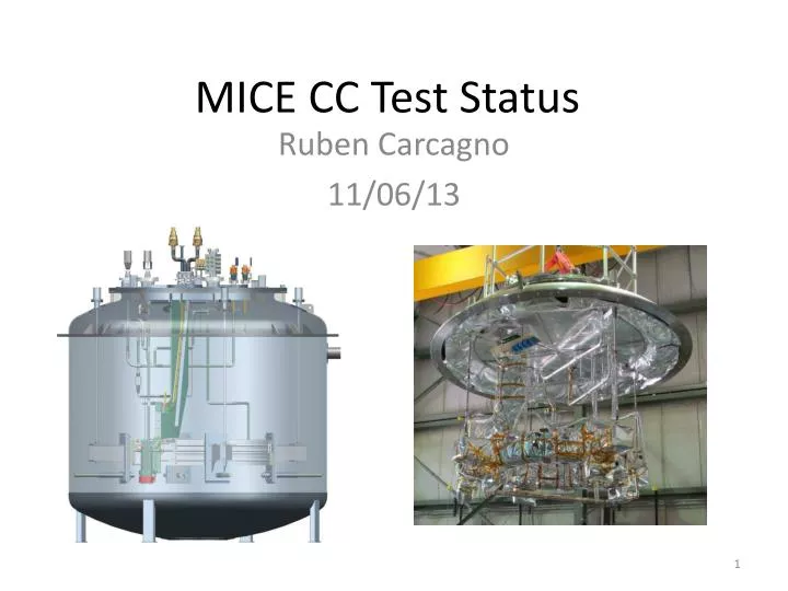 mice cc test status