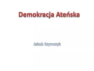 jakub szymczyk