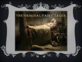 The Original Fairy Tales