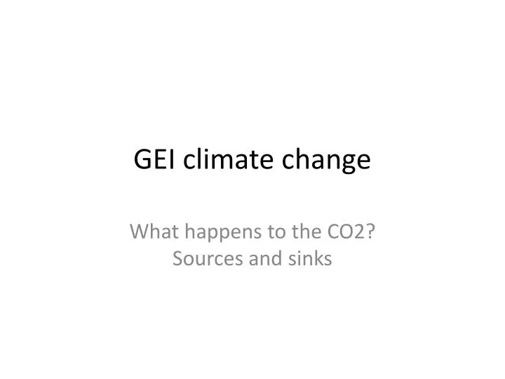 gei climate change